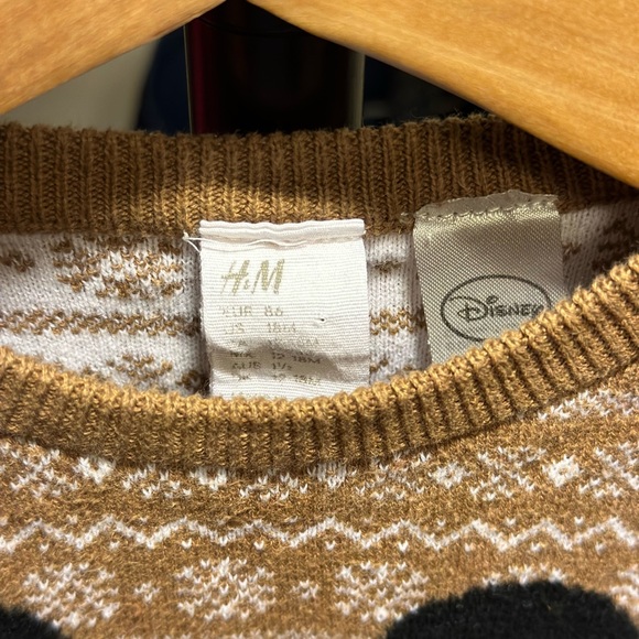 H&M Toddler 2T Mickey Mouse Disney Sweater - Picture 2 of 6